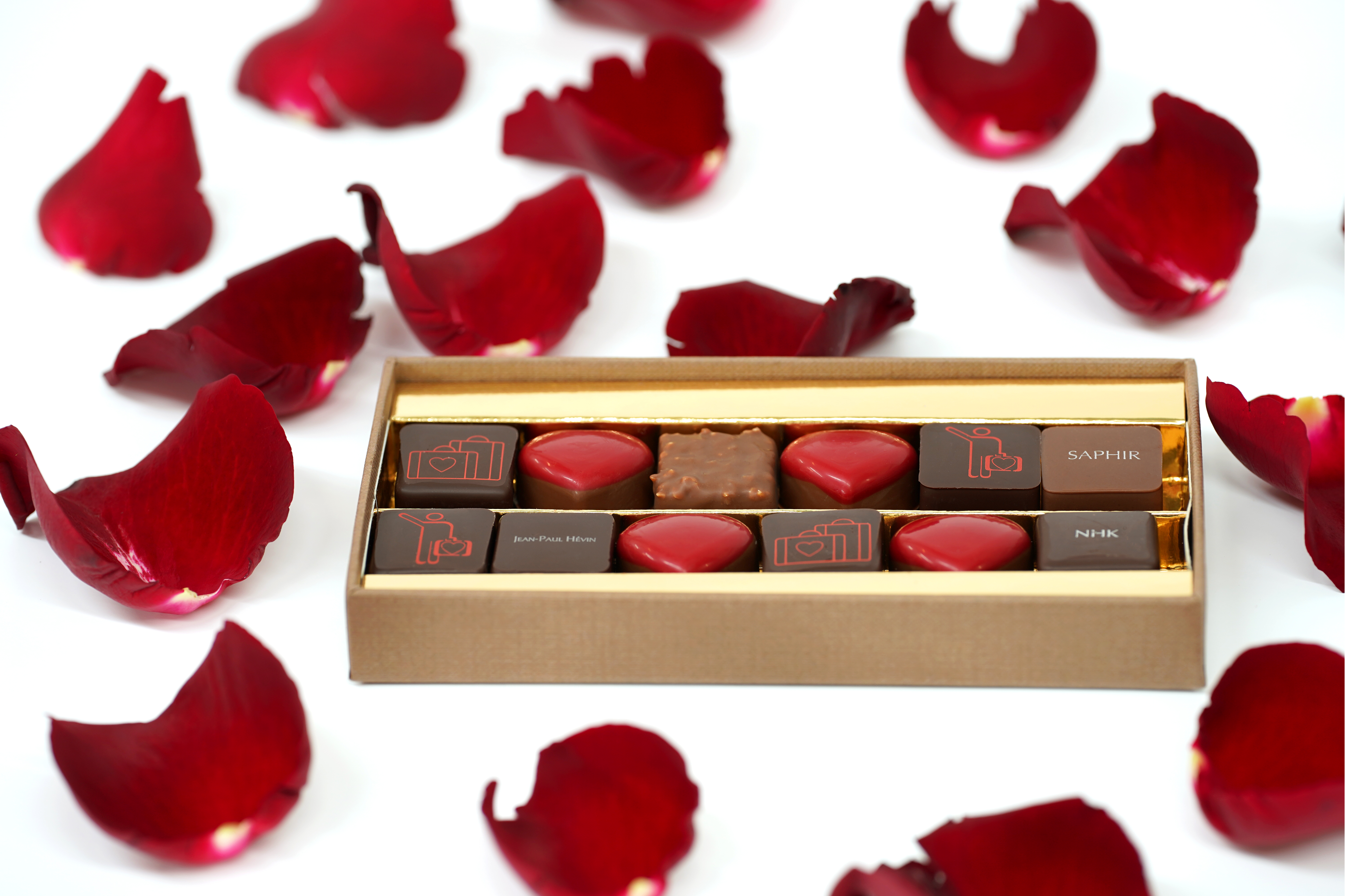 Boite chocolats saint valentin